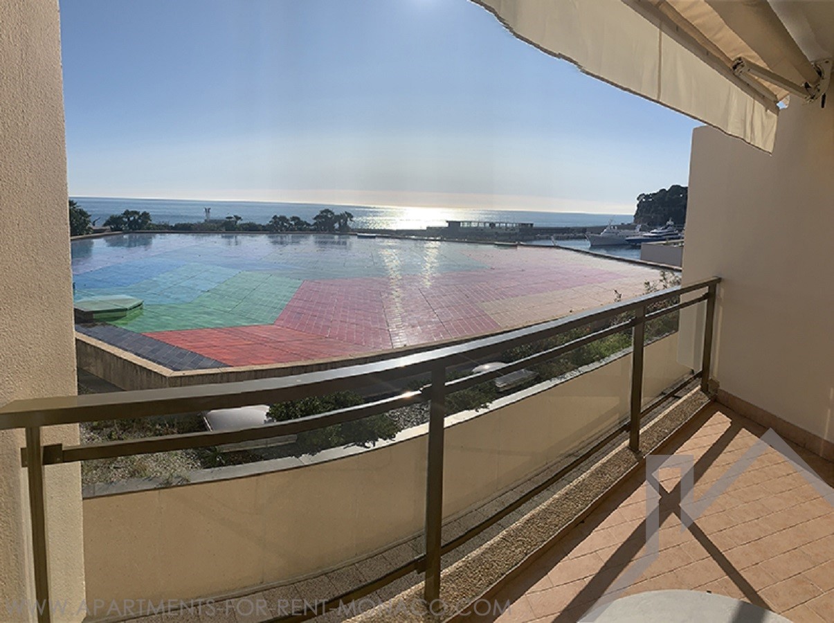 Fairmont Residences Monte Carlo 2 rooms Sea View Apartments for rent