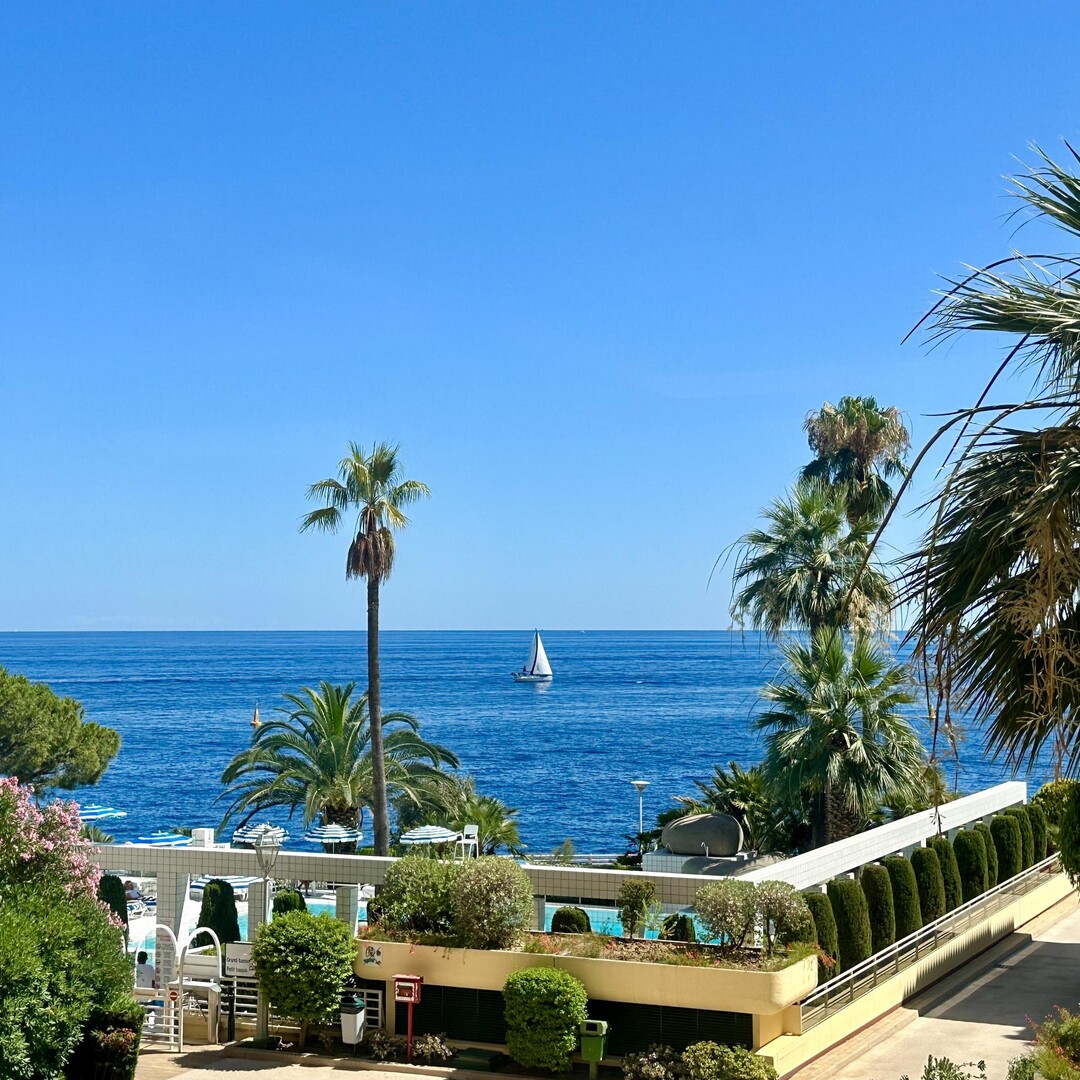 Spacious 1-bedroom apartment in Fontvieille | Sea view - Apartments for rent in Monaco