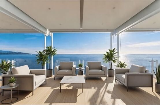 Mareterra- Vast outstanding apartment - Apartments for rent in Monaco