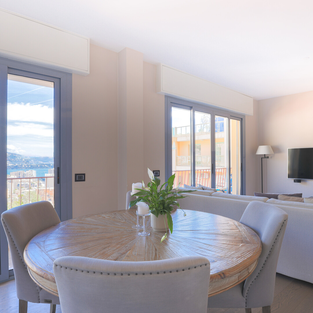 4 ROOMS RENOVATED SEA VIEW - Apartments for rent in Monaco