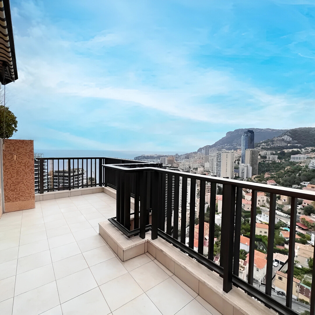 3 ROOM APARTMENT FOR RENT IN MONACO - LA ROUSSE SAINT ROMAN - Apartments for rent in Monaco