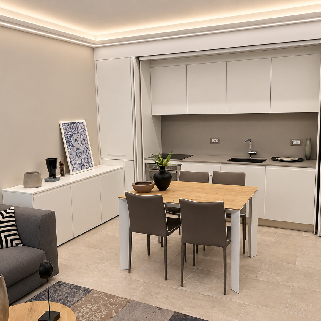 Monte-Carlo – Le Santa Monica – Beautiful 2-room apartment completely new furnished – mixed use