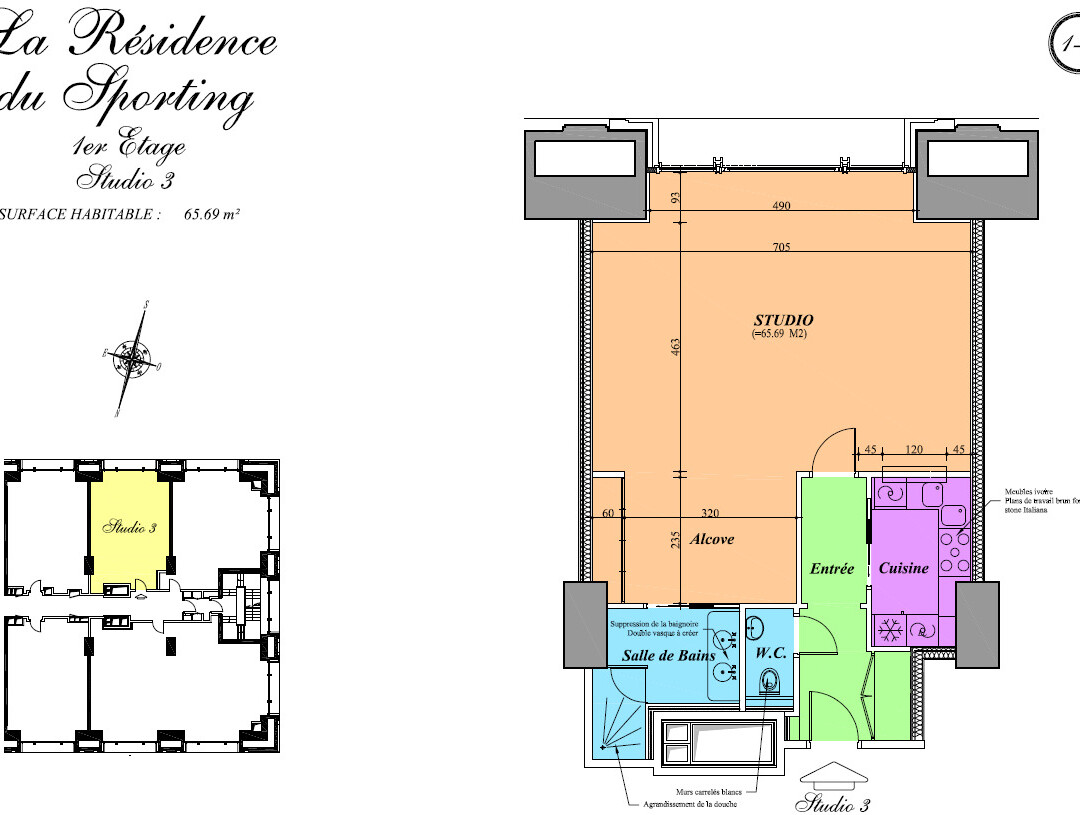 Studios for rent in MonteCarlo