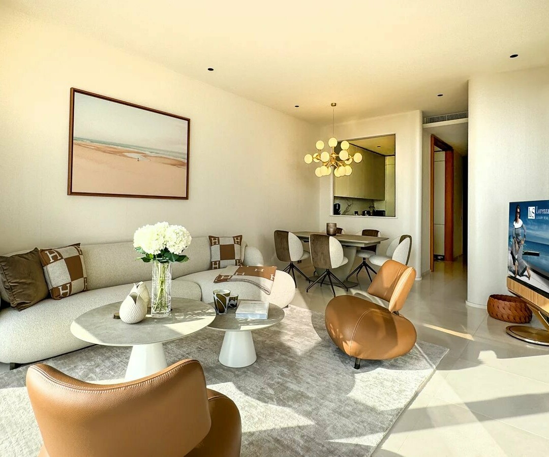 SOLE AGENT – MAGNIFICENT FULLY FURNISHED TWO-BEDROOM APARTMENT – TURNKEY