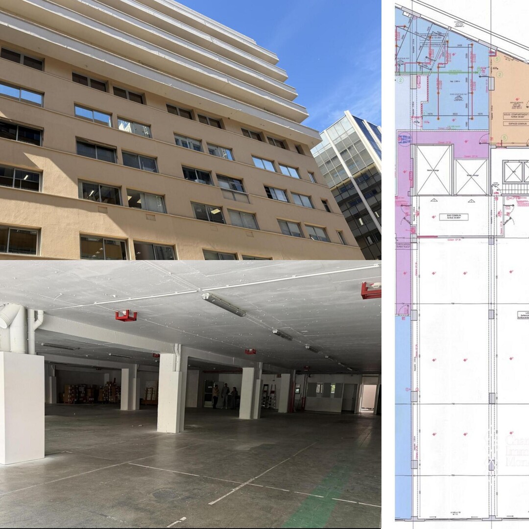 Industrial premises | 757 sqm | Fontvieille | Exclusive listing