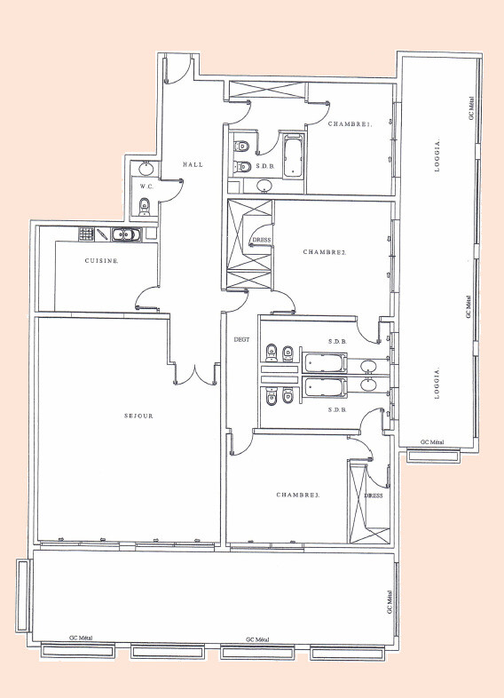BEAUTIFUL 4 ROOMS - MEMMO CENTER